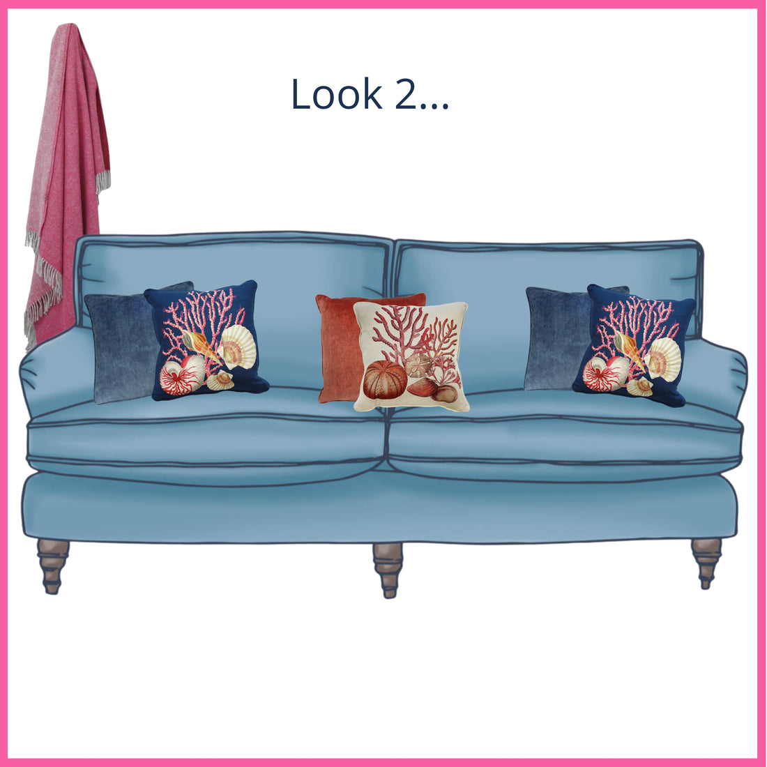 How to Style The Cushions On Your Sofa