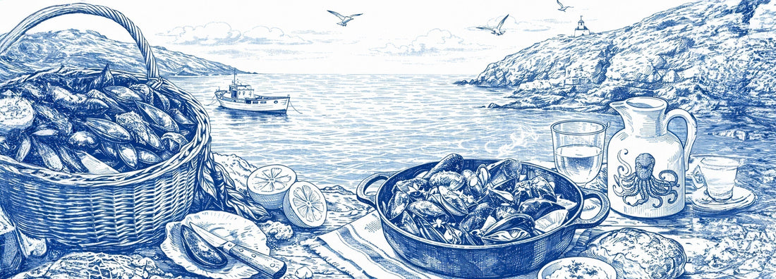 Collecting and Cooking Cornish Mussels!