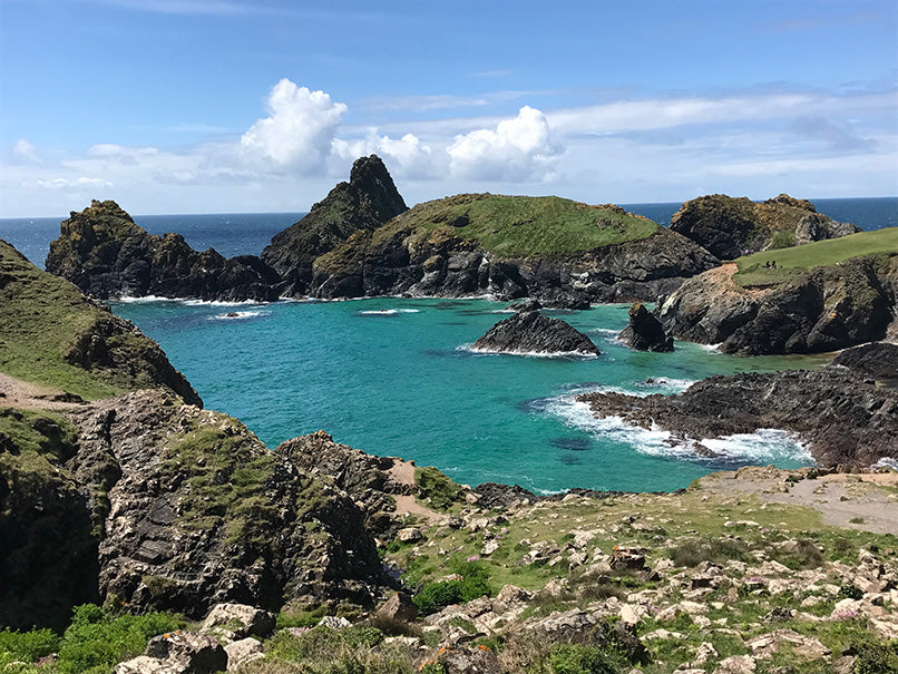 Beautiful Kynance Cove On A Sunny Day