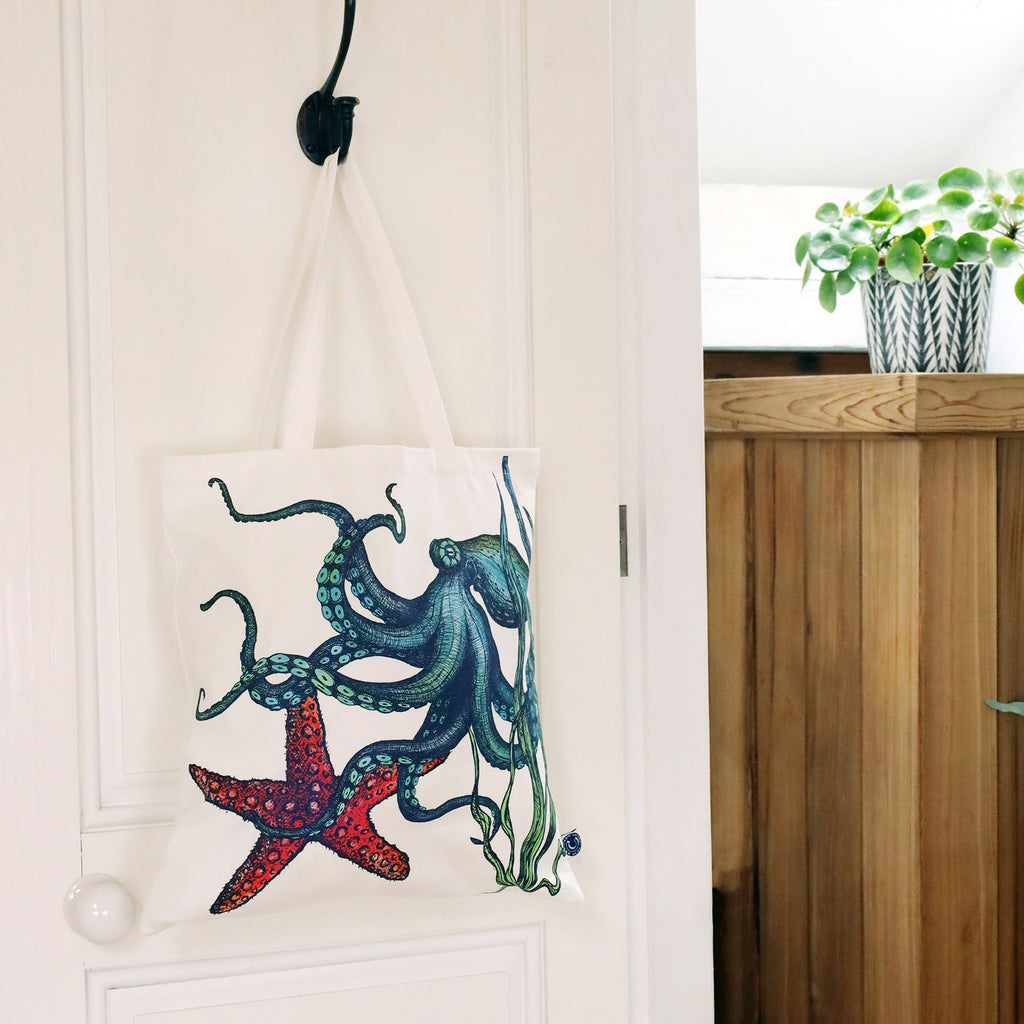 Octopus Reef Tote Bag