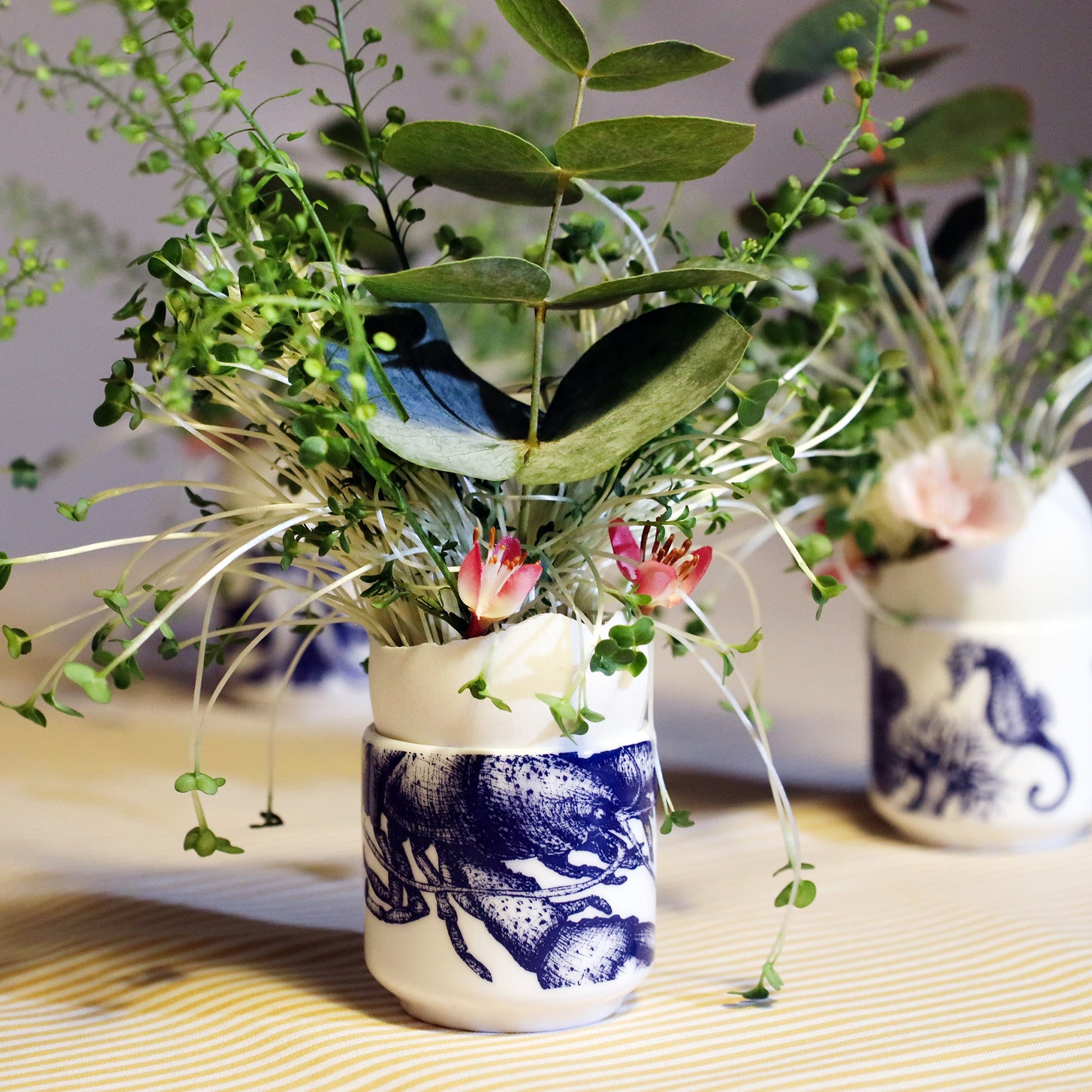 Bone China Lobster Egg Cup