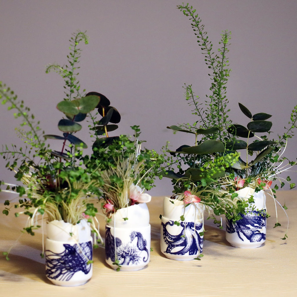 Bone China Lobster Egg Cup