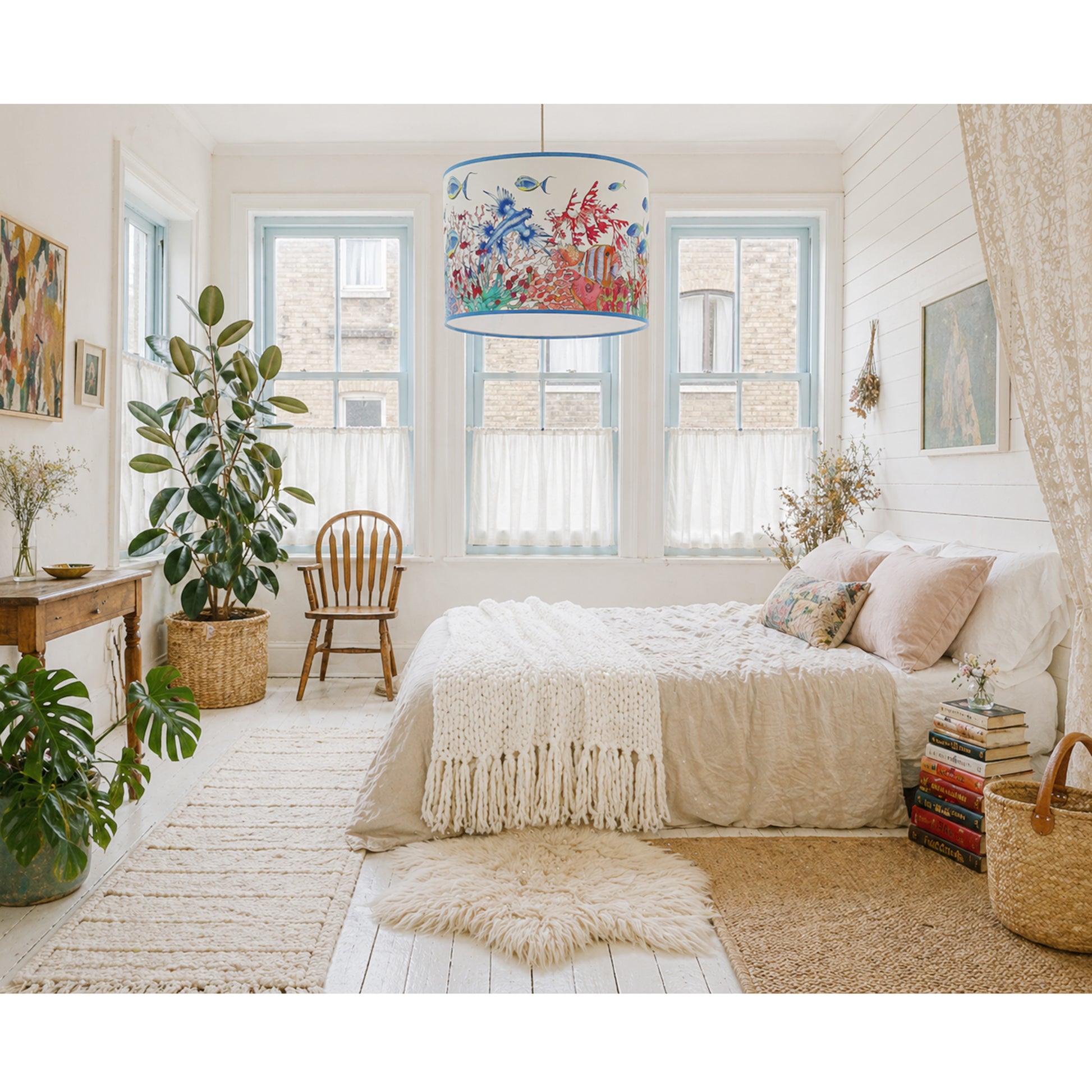 White Coral Bay Lampshade