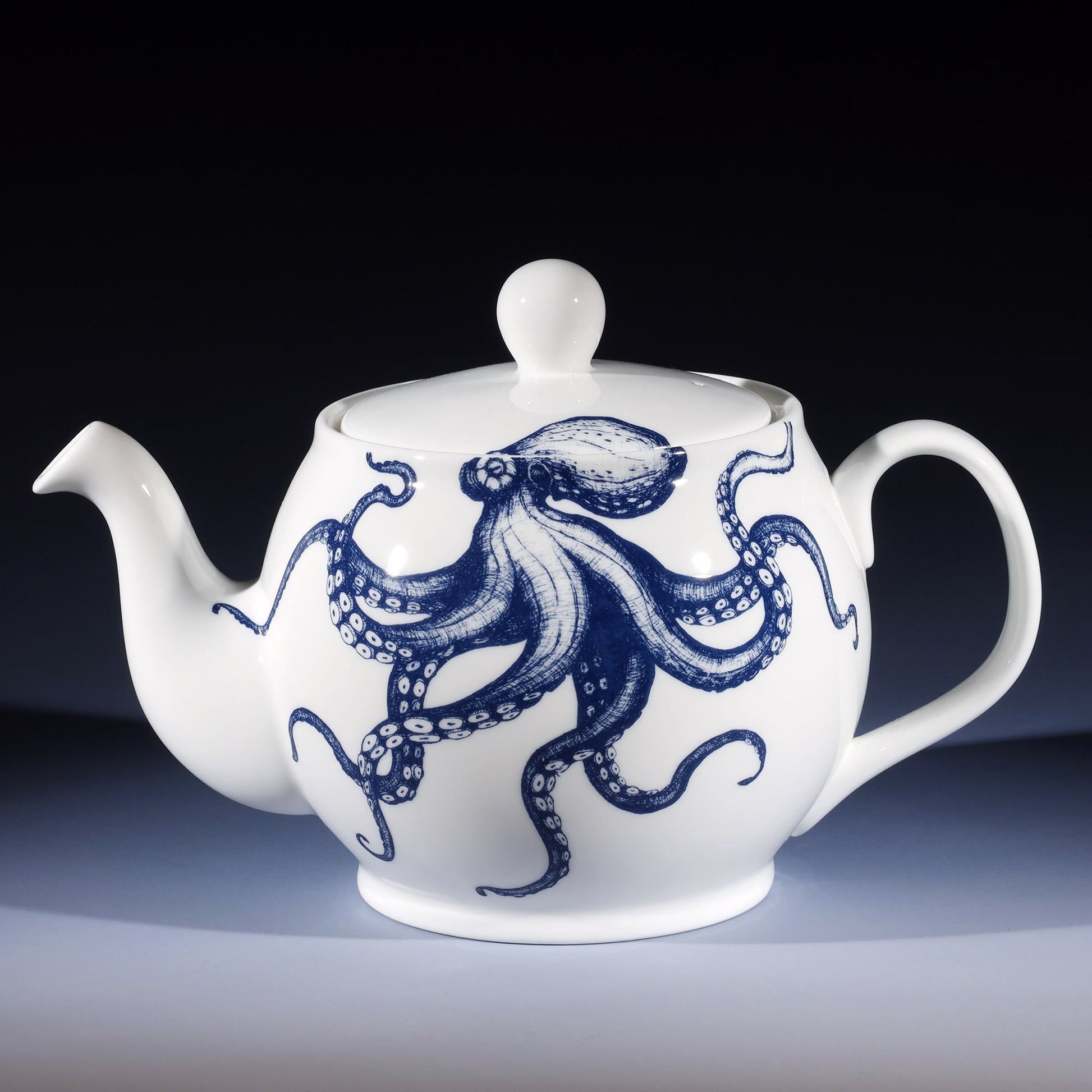 Bone China Octopus Teapot