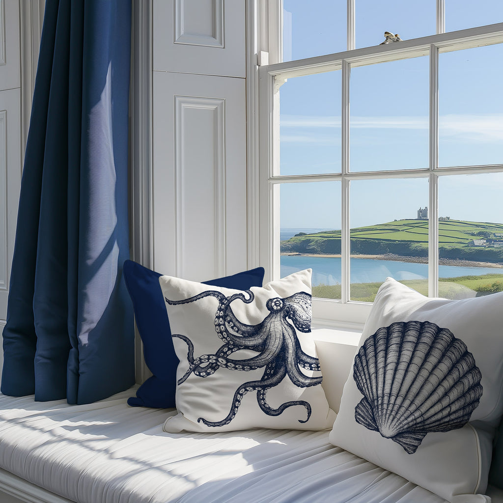 Octopus Cushion Cover