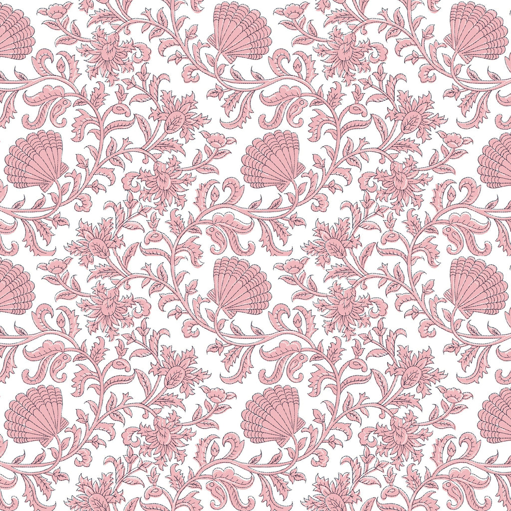 Sea Shell Flower -  Blush On Off White