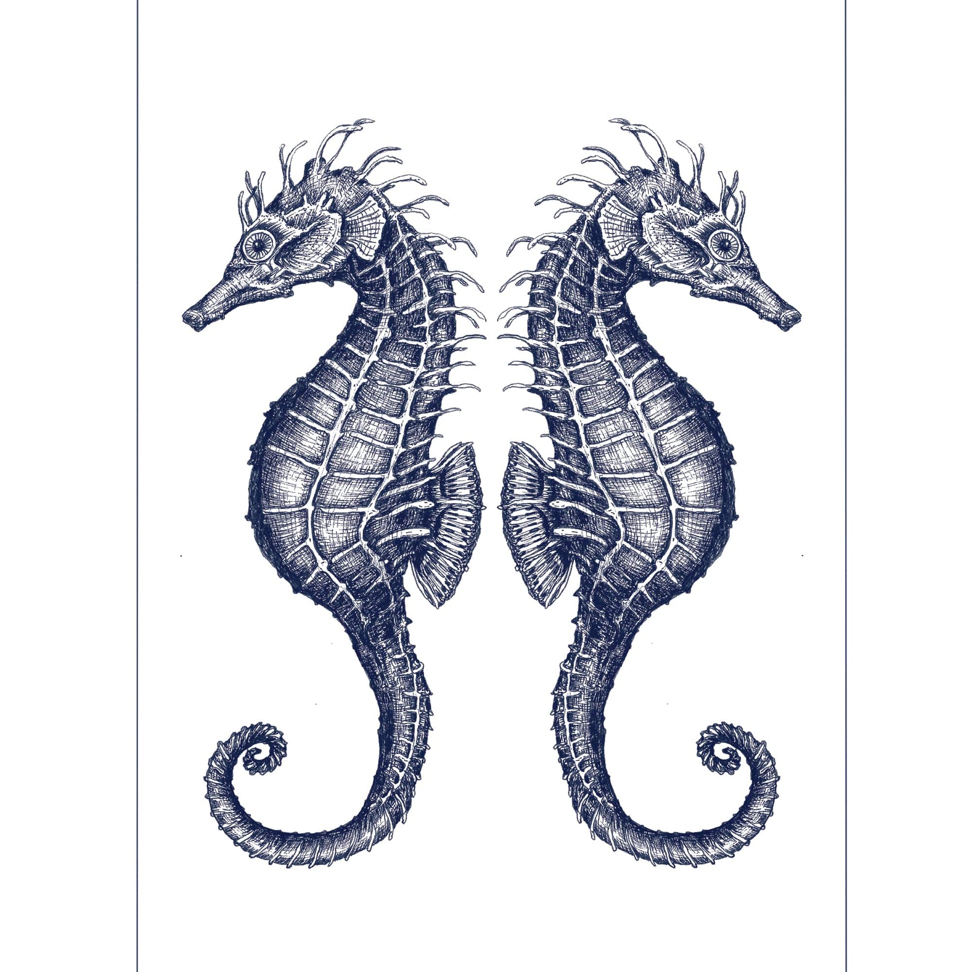 Seahorse Tea Towel