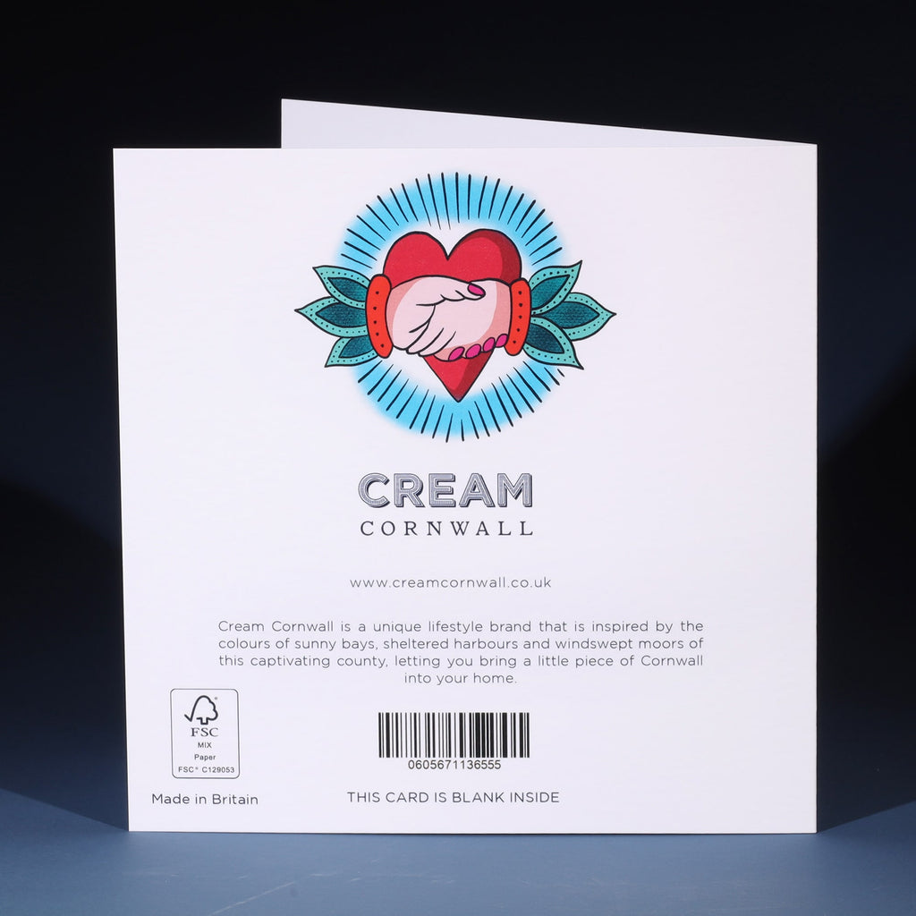 Ship & Kraken Greetings Card