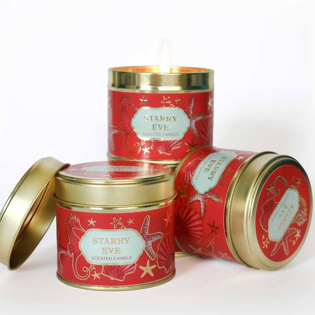Starry Eve Christmas Candle