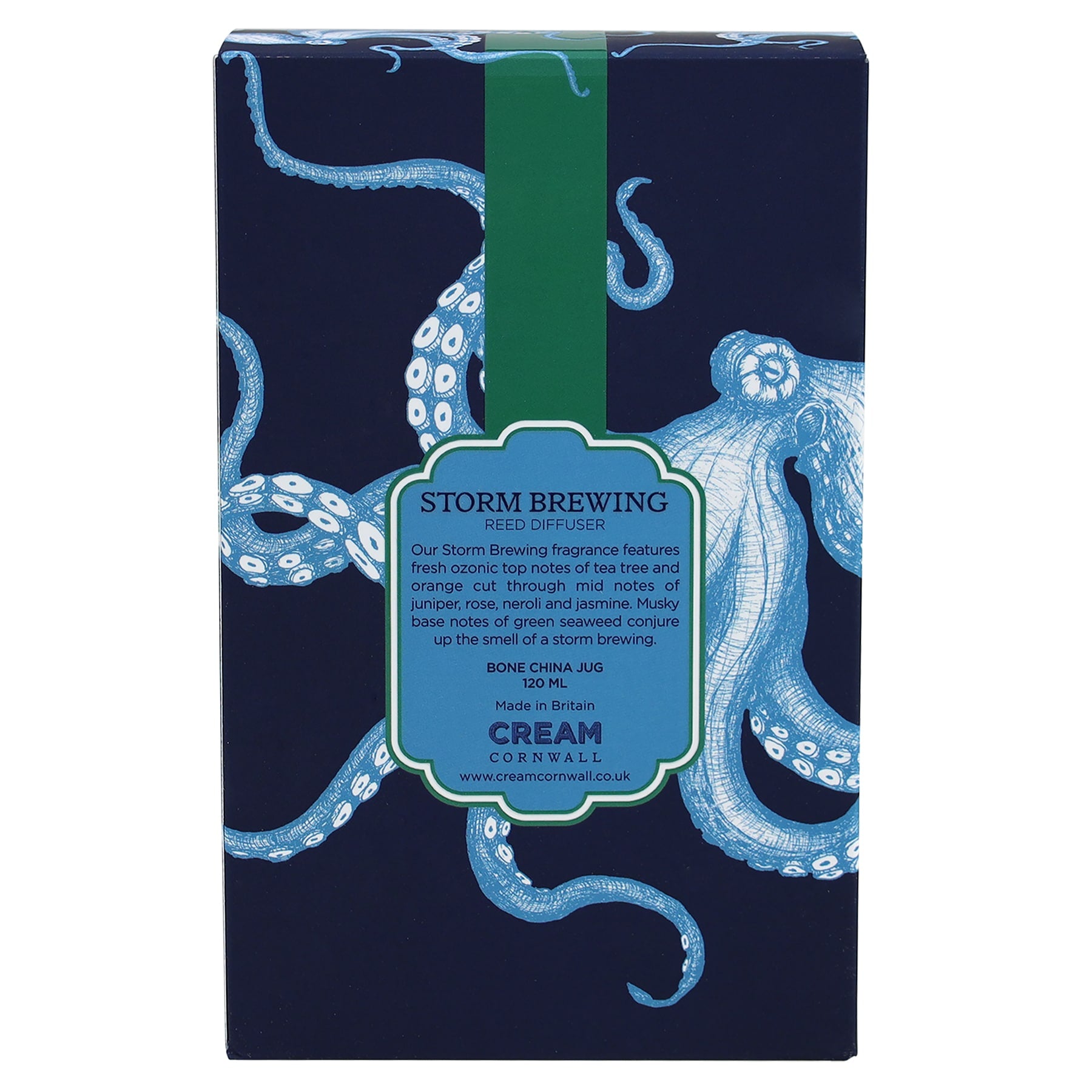 Storm Brewing Reed Diffuser -Accessories- Cream Cornwall