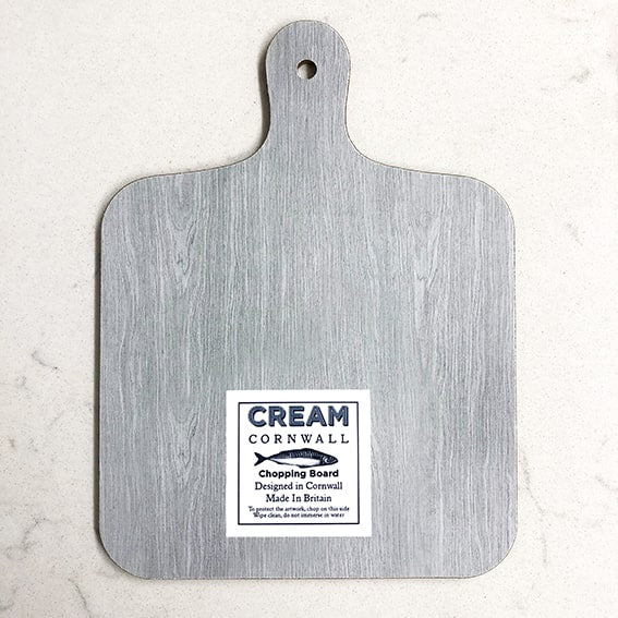 Reverse of mini chopping board