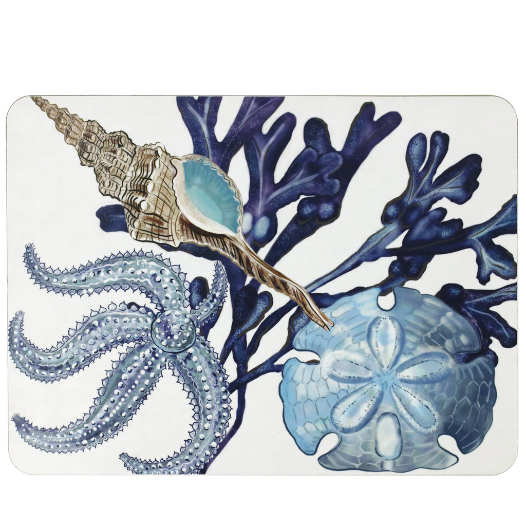 Placemat in our Beachcomber design against a white background.
