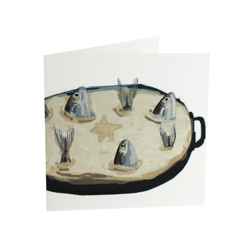 Stargazey Card -Accessories- Cream Cornwall