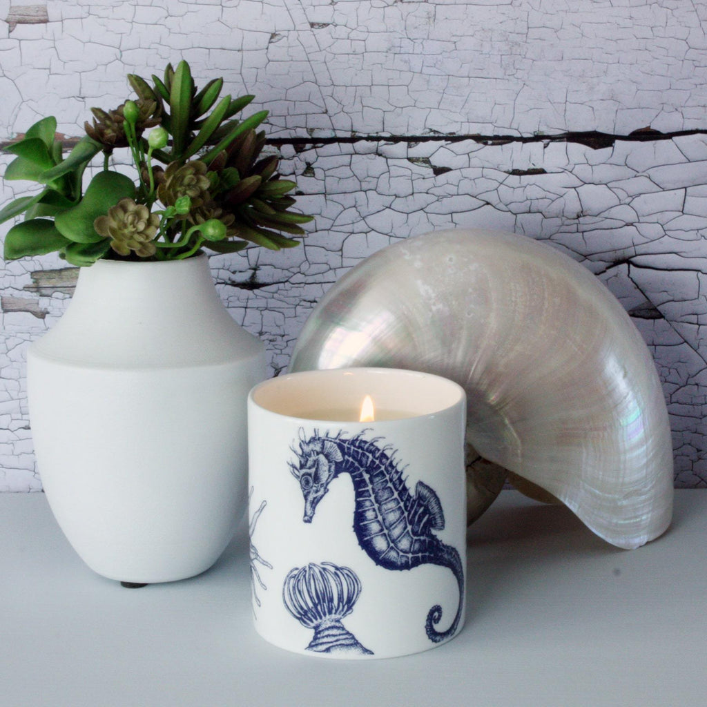 Lamorna Candle -Accessories- Cream Cornwall