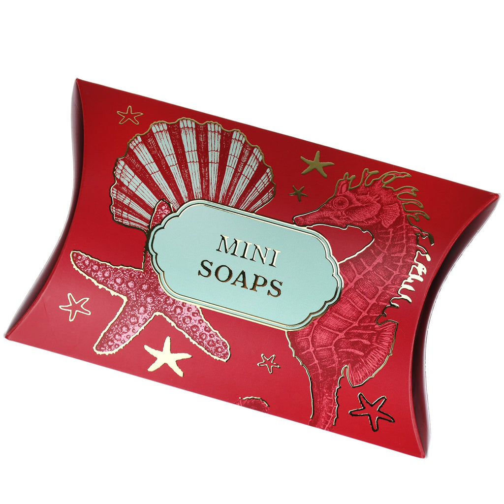 4 Mini Soaps In Gift Box -Accessories- Cream Cornwall