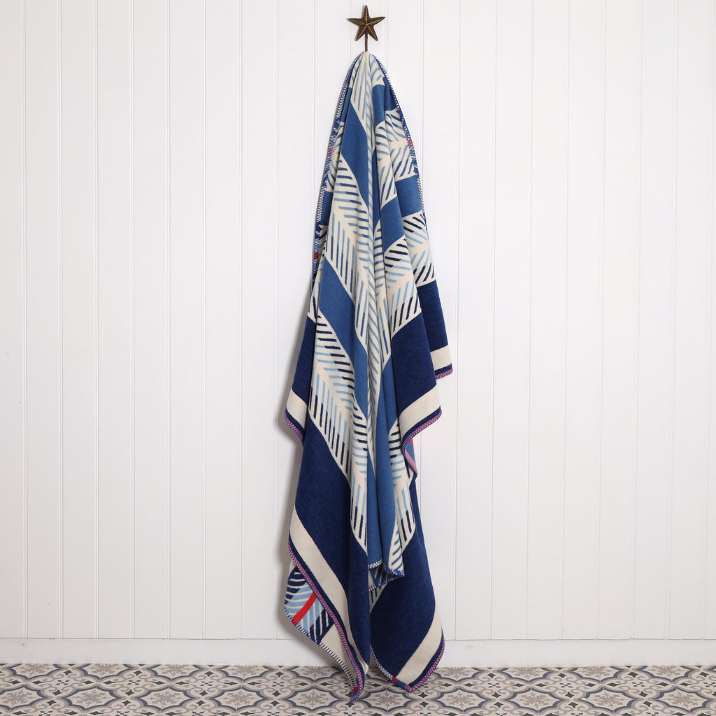 Mousehole Reversible Ombre Throw