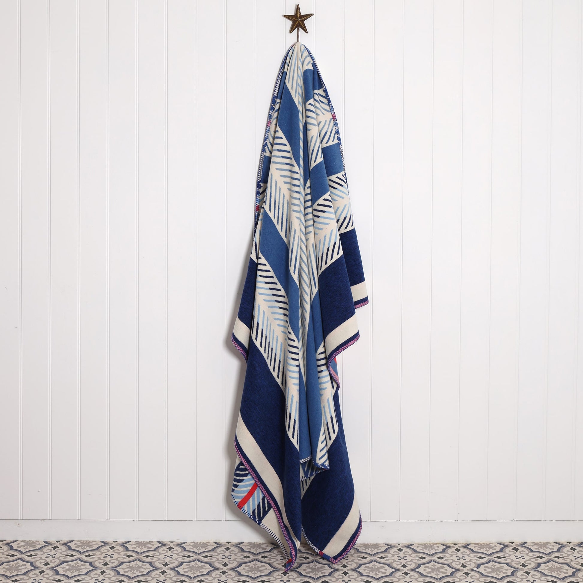 Mousehole Reversible Ombre Throw