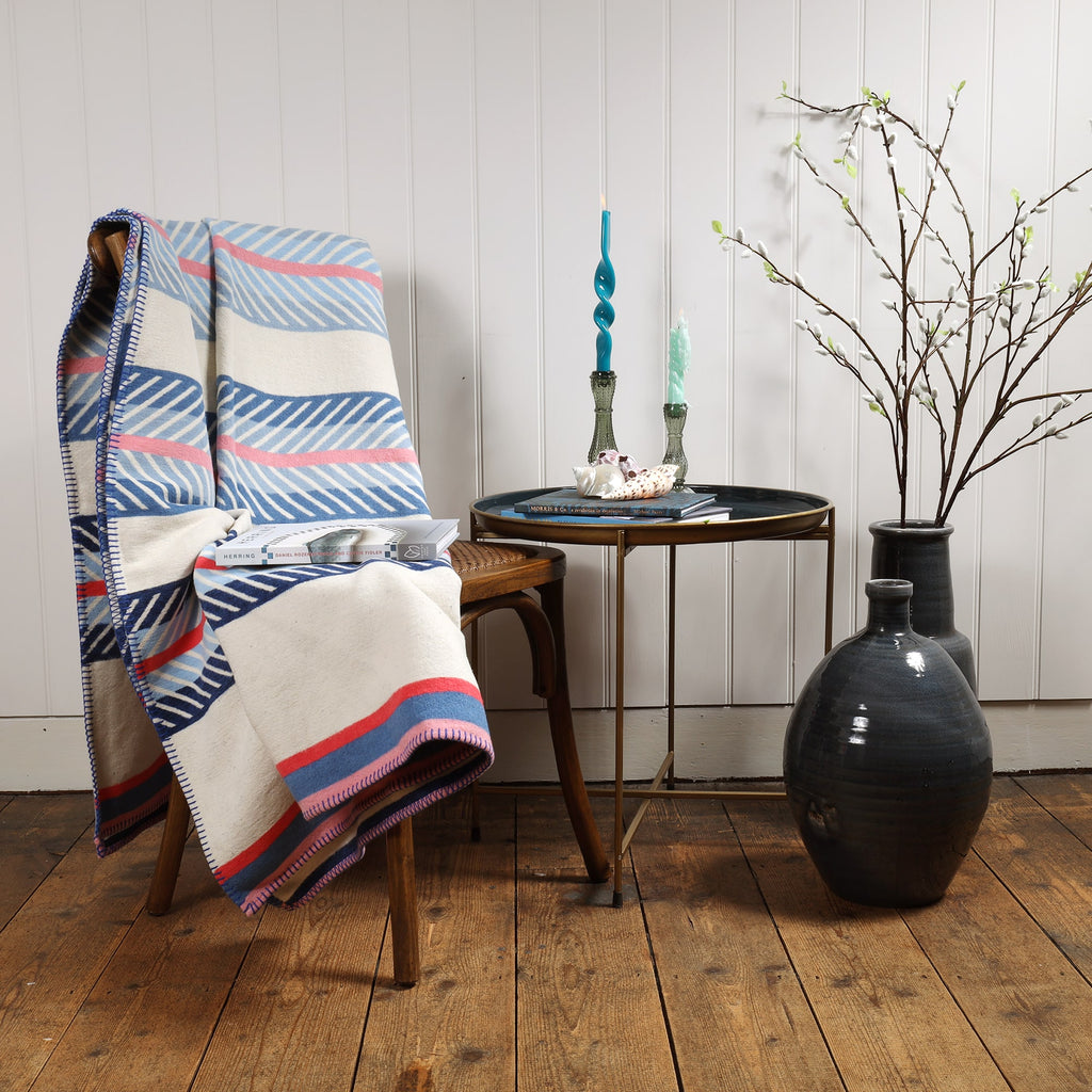 Mousehole Reversible Ombre Throw