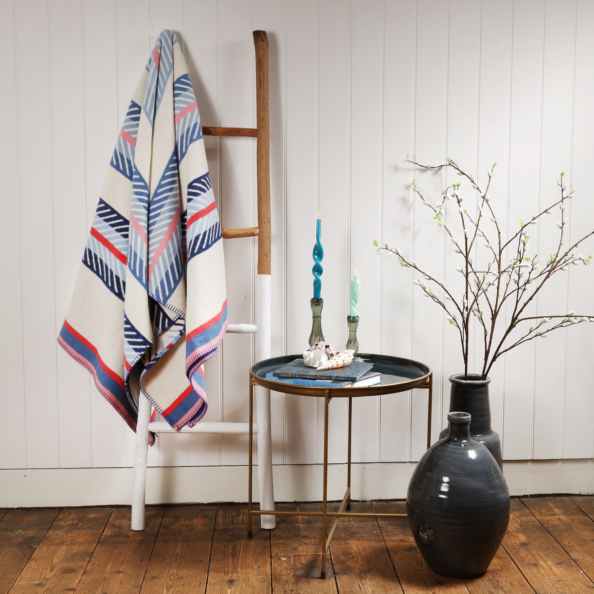 Mousehole Reversible Ombre Throw